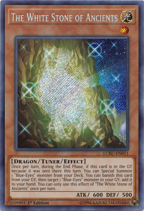 The White Stone of Ancients [LCKC-EN011] Secret Rare | Event Horizon Hobbies CA