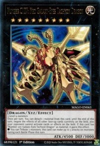 Number C107: Neo Galaxy-Eyes Tachyon Dragon [MAGO-EN063] Rare | Event Horizon Hobbies CA