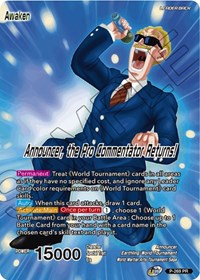 Announcer // Announcer, the Pro Commentator Returns! (P-269) [Vicious Rejuvenation Prerelease Promos] | Event Horizon Hobbies CA