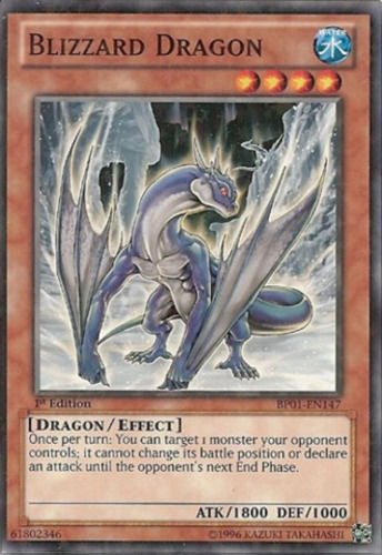 Blizzard Dragon [BP01-EN147] Starfoil Rare | Event Horizon Hobbies CA