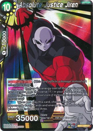 Absolute Justice Jiren (TB1-081) [The Tournament of Power] | Event Horizon Hobbies CA