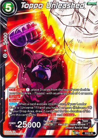 Toppo Unleashed (EX03-30) [Ultimate Box] | Event Horizon Hobbies CA