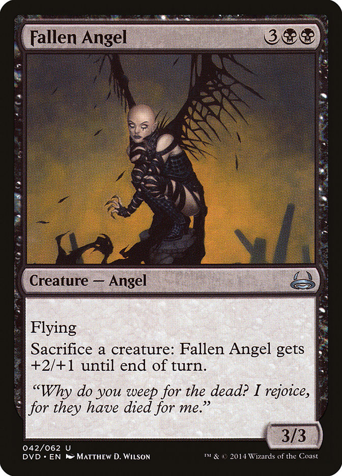 Fallen Angel (Divine vs. Demonic) [Duel Decks Anthology] | Event Horizon Hobbies CA