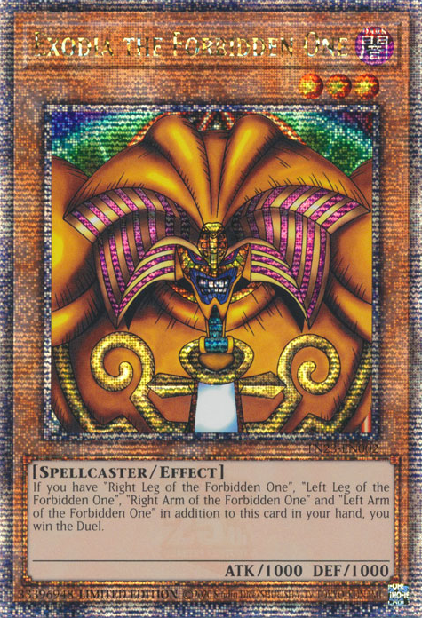 Exodia the Forbidden One [TN23-EN002] Quarter Century Secret Rare | Event Horizon Hobbies CA