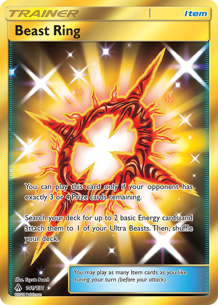 Beast Ring (141/131) [Sun & Moon: Forbidden Light] | Event Horizon Hobbies CA