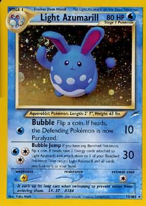 Light Azumarill (13/105) [Neo Destiny Unlimited] | Event Horizon Hobbies CA