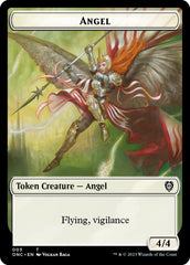 Soldier (008) // Angel Double-Sided Token [Phyrexia: All Will Be One Commander Tokens] | Event Horizon Hobbies CA