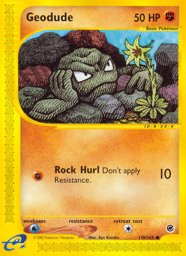 Geodude (110/165) [Expedition: Base Set] | Event Horizon Hobbies CA