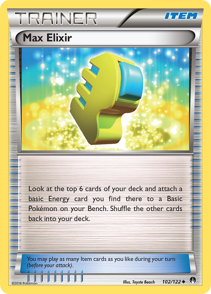 Max Elixir (102/122) [XY: BREAKpoint] | Event Horizon Hobbies CA