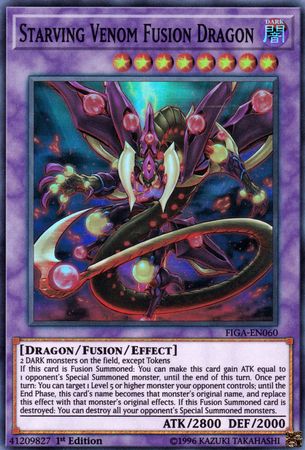 Starving Venom Fusion Dragon [FIGA-EN060] Super Rare | Event Horizon Hobbies CA