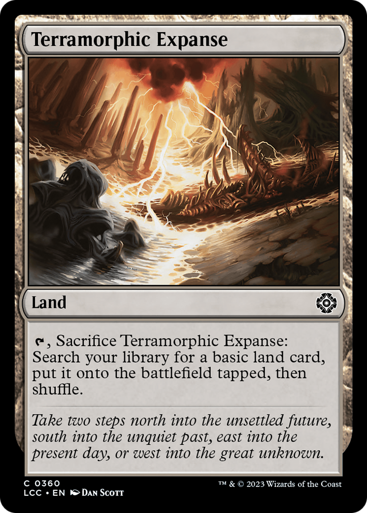 Terramorphic Expanse [The Lost Caverns of Ixalan Commander] | Event Horizon Hobbies CA