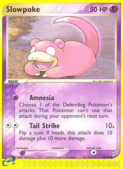 Slowpoke (45/95) [EX: Team Magma vs Team Aqua] | Event Horizon Hobbies CA