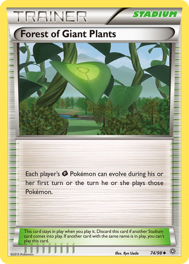 Forest of Giant Plants (74/98) [XY: Ancient Origins] | Event Horizon Hobbies CA