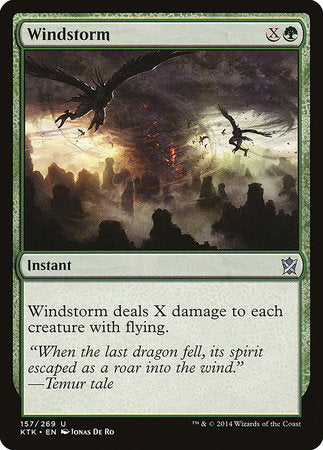 Windstorm [Khans of Tarkir] | Event Horizon Hobbies CA