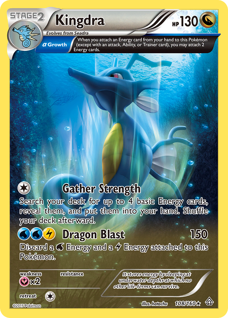 Kingdra (108/160) [XY: Primal Clash] | Event Horizon Hobbies CA