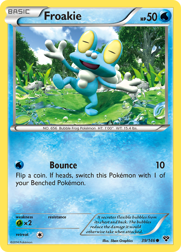 Froakie (39/146) [XY: Base Set] | Event Horizon Hobbies CA