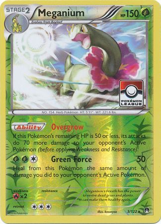 Meganium (3/122) (League Promo) [XY: BREAKpoint] | Event Horizon Hobbies CA