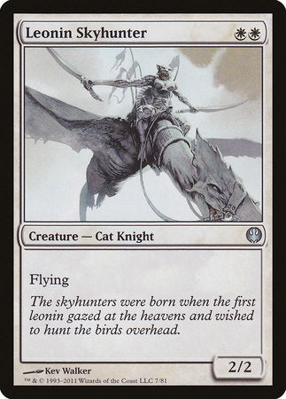 Leonin Skyhunter [Duel Decks: Knights vs. Dragons] | Event Horizon Hobbies CA