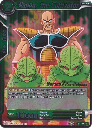 Nappa, the Cultivator (BT7-067_PR) [Assault of the Saiyans Prerelease Promos] | Event Horizon Hobbies CA