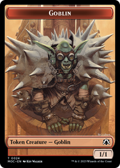 Goblin // Eldrazi Double-Sided Token [March of the Machine Commander Tokens] | Event Horizon Hobbies CA