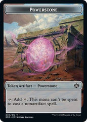 Powerstone // Saheeli, Filigree Master Emblem Double-Sided Token [The Brothers' War Tokens] | Event Horizon Hobbies CA