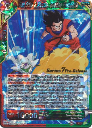 Son Goku & Piccolo, Budding Friendship (BT7-112_PR) [Assault of the Saiyans Prerelease Promos] | Event Horizon Hobbies CA