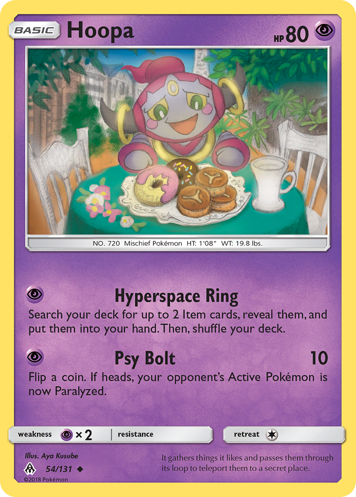 Hoopa (54/131) [Sun & Moon: Forbidden Light] | Event Horizon Hobbies CA