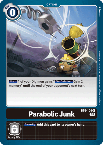 Parabolic Junk [BT6-104] [Double Diamond] | Event Horizon Hobbies CA