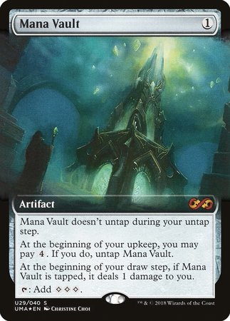 Mana Vault [Ultimate Box Topper] | Event Horizon Hobbies CA