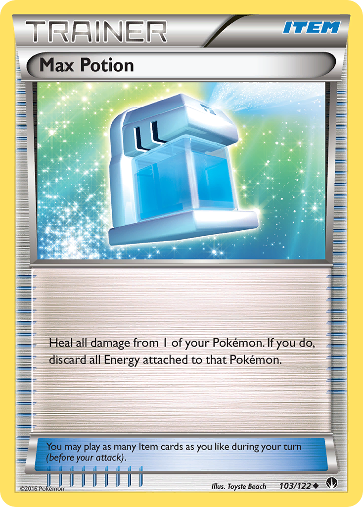 Max Potion (103/122) [XY: BREAKpoint] | Event Horizon Hobbies CA