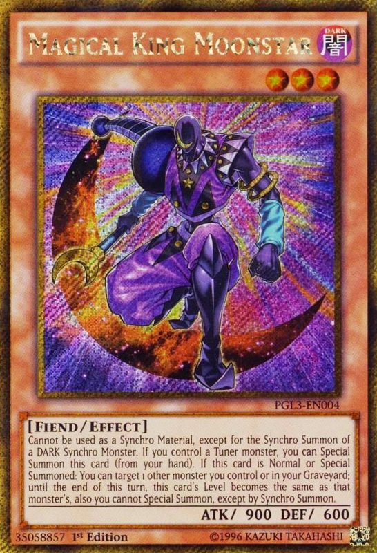 Magical King Moonstar [PGL3-EN004] Gold Secret Rare | Event Horizon Hobbies CA