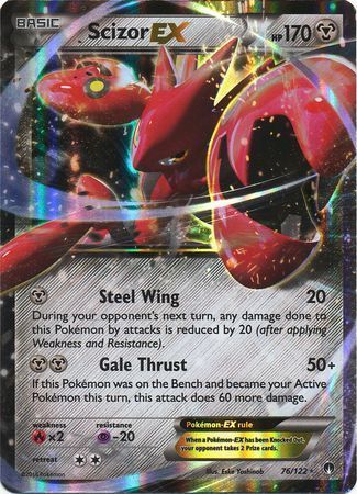 Scizor EX (76/122) (Jumbo Card) [XY: BREAKpoint] | Event Horizon Hobbies CA