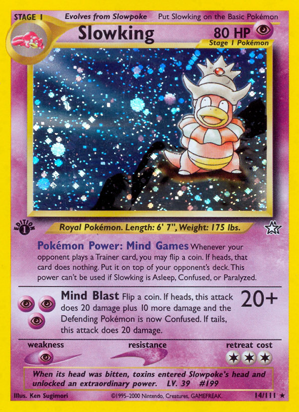 Slowking (14/111) [Neo Genesis 1st Edition] | Event Horizon Hobbies CA