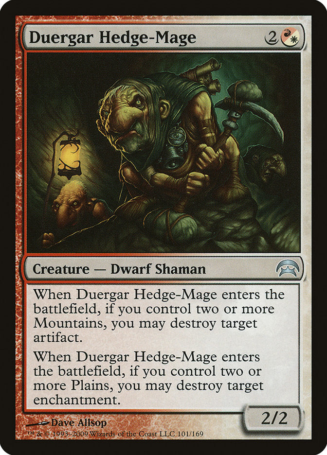 Duergar Hedge-Mage [Planechase] | Event Horizon Hobbies CA