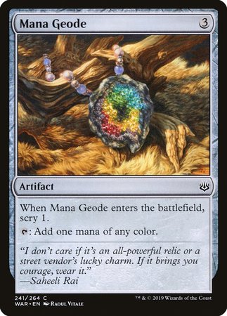 Mana Geode [War of the Spark] | Event Horizon Hobbies CA