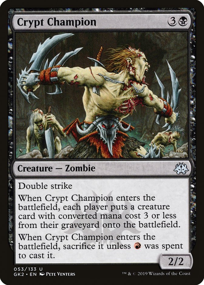 Crypt Champion [Ravnica Allegiance Guild Kit] | Event Horizon Hobbies CA