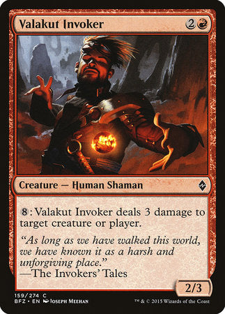 Valakut Invoker [Battle for Zendikar] | Event Horizon Hobbies CA