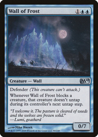 Wall of Frost [Magic 2010] | Event Horizon Hobbies CA