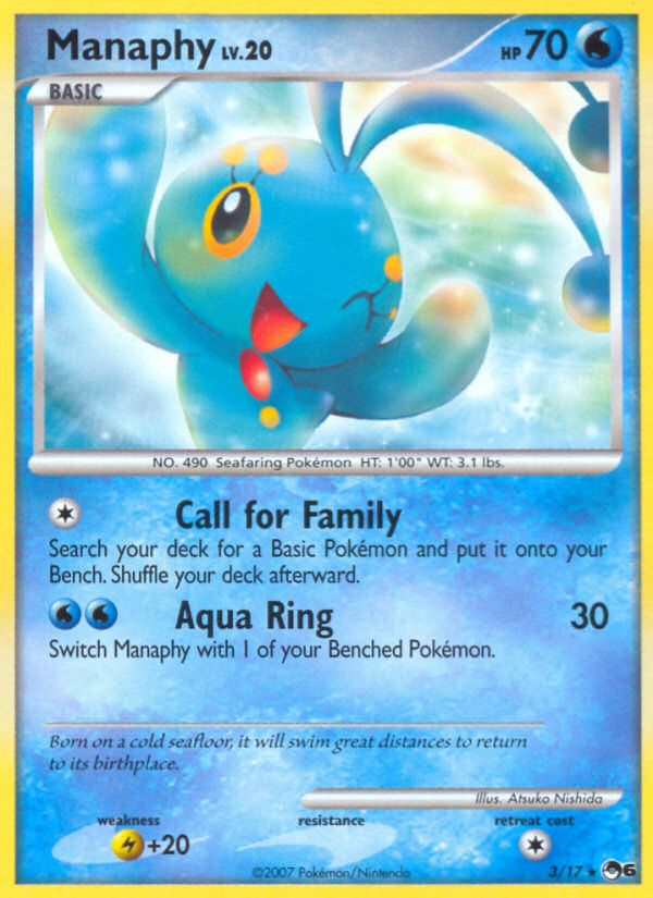 Manaphy (3/17) [POP Series 6] | Event Horizon Hobbies CA