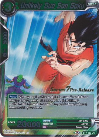 Unlikely Duo Son Goku (BT7-053_PR) [Assault of the Saiyans Prerelease Promos] | Event Horizon Hobbies CA