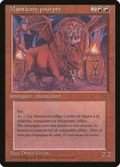 Crimson Manticore (French) - "Manticore pourpre" [Renaissance] | Event Horizon Hobbies CA