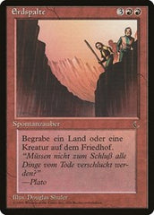 Fissure (German) - "Erdspalte" [Renaissance] | Event Horizon Hobbies CA