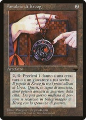 Amulet of Kroog (Italian) - "Amuleto di Kroog" [Renaissance] | Event Horizon Hobbies CA