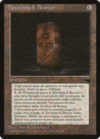 Bronze Tablet (Italian) - "Tavoletta di Bronzo" [Renaissance] | Event Horizon Hobbies CA