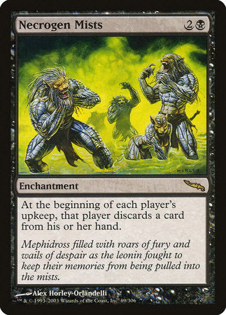 Necrogen Mists [Mirrodin] | Event Horizon Hobbies CA