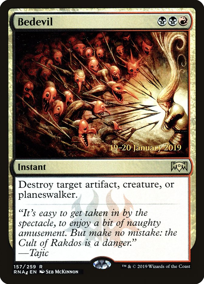 Bedevil [Ravnica Allegiance Prerelease Promos] | Event Horizon Hobbies CA