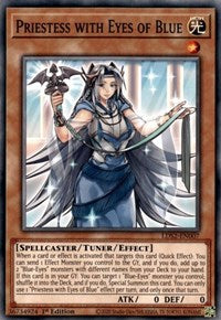 Priestess with Eyes of Blue [LDS2-EN007] Common | Event Horizon Hobbies CA