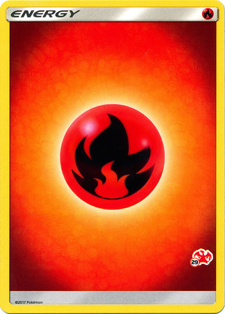 Fire Energy (Charizard Stamp #29) [Battle Academy 2020] | Event Horizon Hobbies CA