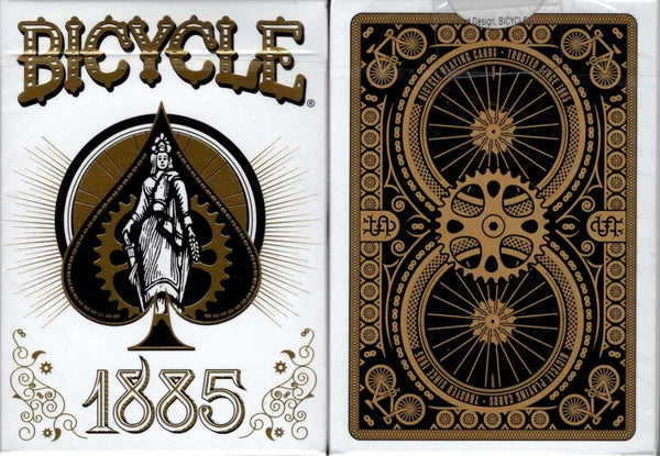 Board Game - Bicycle Playing Cards - 1885