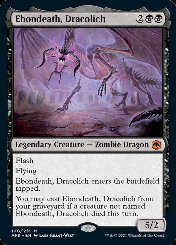 Ebondeath, Dracolich [Dungeons & Dragons: Adventures in the Forgotten Realms] | Event Horizon Hobbies CA